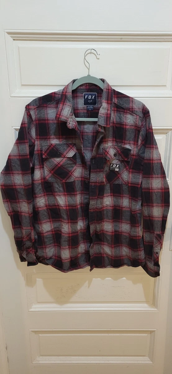 Las mejores ofertas en Camisas de manga larga Fox Rojo para