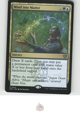 MIND INTO MATTER| |SECRETS OF STRIXHAVEN|NM|MAGIC: THE GATHERING