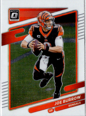Joe Burrow Base Donruss Optic 134 NM