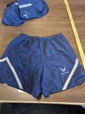 US Military AIR FORCE Issued Physical Training Uniform Shorts - Size XL Lot Of 3
