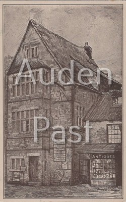 Vintage King Richard House Scarborough topographische Postkarte Illustration