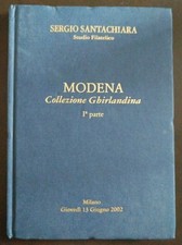 catalogo asta Santachiara - collezione "Ghirlandina" I - ducato Modena (2002)