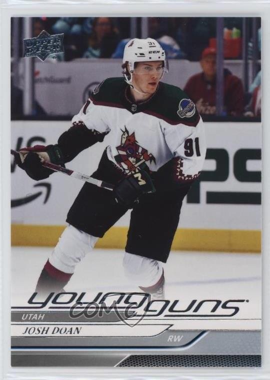 2024-25 Upper Deck Series 1 Young Guns Josh Doan #233 Rookie RC