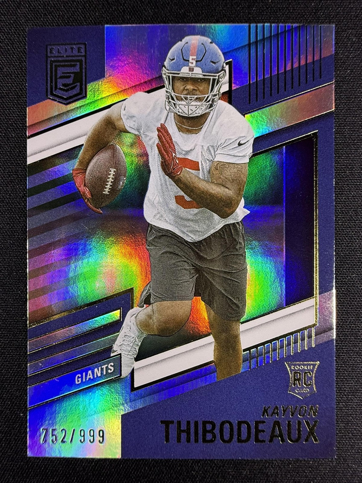 2022 Panini Donruss Elite #137 Kayvon Thibodeaux Holofoil Rookie #/999