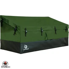 Durable XL Outdoor Storage Box - 143-Gallon Waterproof Container for All Seasons