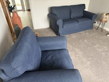 Ikea Ektorp 2 Seater & Armchair
