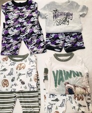 SIZE 4T Nightmare Before Christmas Pajamas  Wilderness themed Pajama sets 8 PCS