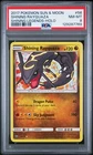 2017 POKEMON SUN & MOON SHINING LEGENDS #56 SHINING RAYQUAZA-HOLO PSA 8