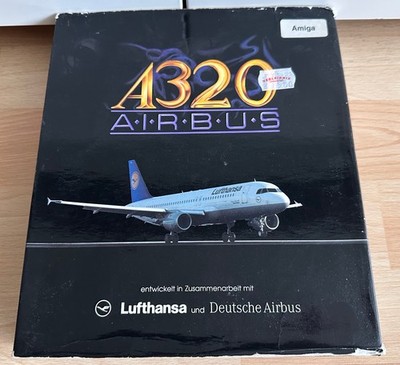 A320 AIRBUS von THALION Spiel für Commodore Amiga 500, 600, 2000, A4000, BIG BOX