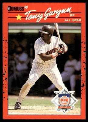 1990 Donruss Error Recent Major League Performance #705 Tony Gwynn San Diego