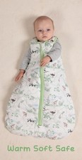 Baby Unisex 2.5 TOG ORGANIC Cotton Winter Sleep Sack Newborn 0-6 mo SMALL NWT