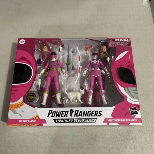 POWER RANGERS LIGHTNING COLLECTION ZEO PINK RANGER & MIGHTY MORPHIN PINK RANGER