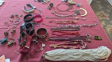 Jewelry Bundle Mixed Style - Necklace, Bracelets. Earrings, Pins