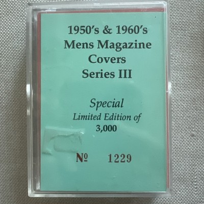Mother Prod 50's & 60 s 's Mens Magazine Covers Series 3 Trading Card Set-Bettie
