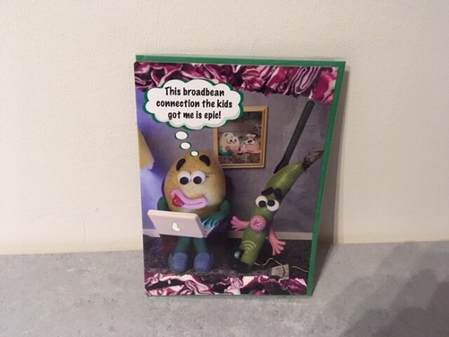 Violent Veg Carte Blanche Father's Day Cards - Picture 3 of 10