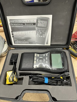 Vellerman Personal Scope HPS40/HPS10 W/Case, Manual, Power Supply, Probe