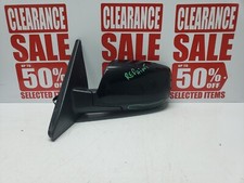 KIA SORENTO XM MK2 MANUAL FOLD WING MIRROR LEFT PASSENGER SIDE IN BLACK EB 2011