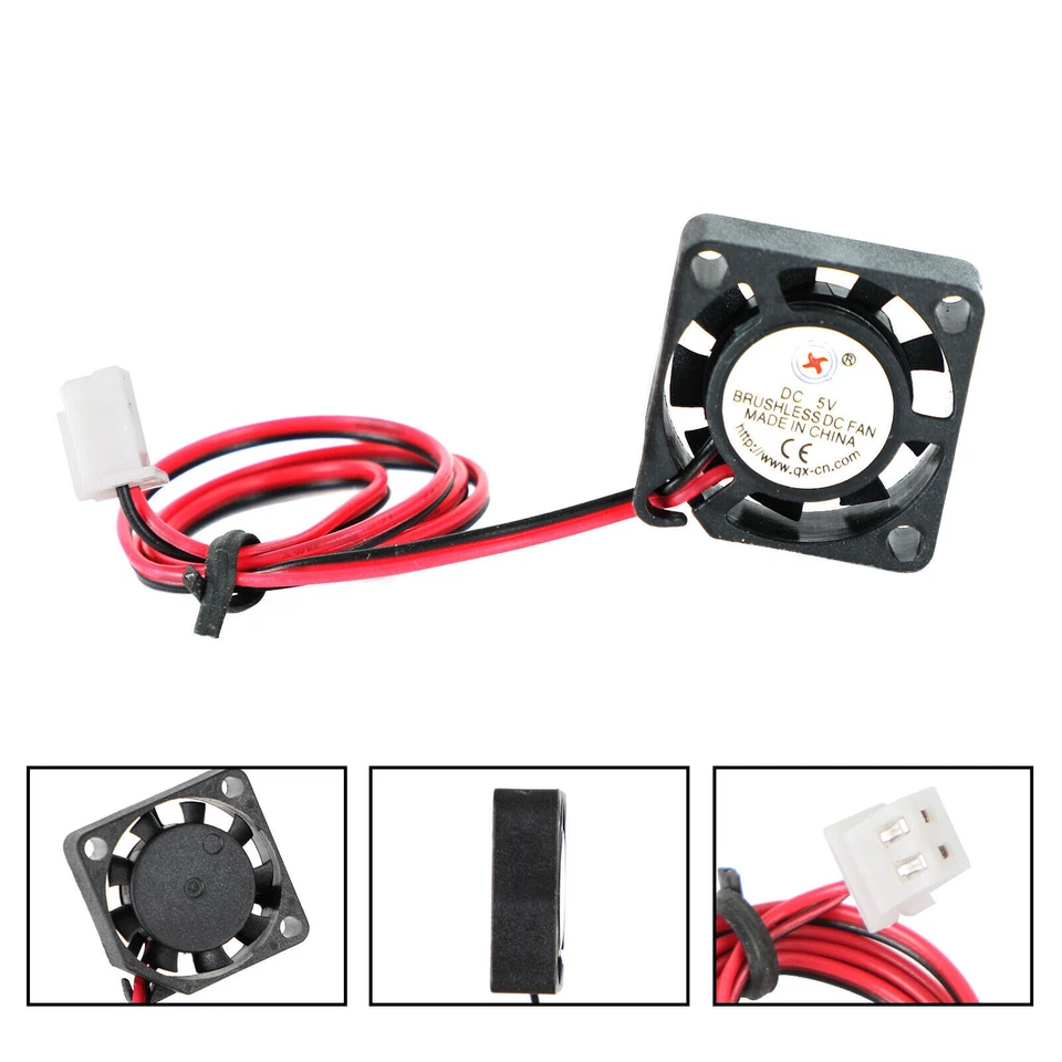 Brushless DC Kühlung Lüfter Fan 5V 2006 20x20x6mm Sleeve 2 Pin Wire F2 - Bild 4 von 4