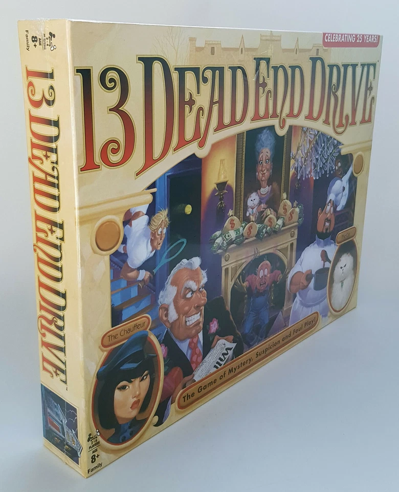 13 Dead End Drive Board Game Family Mystery Winning Moves Celebrating 25 Years - Image 4 of 4