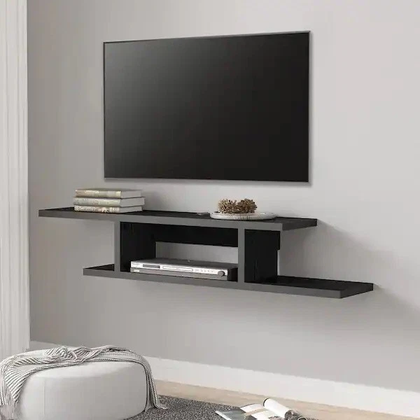 Modern rustic tv console outlet