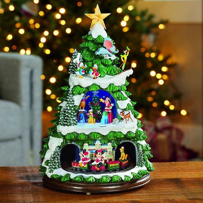 Disney Christmas Animated Tree with Lights and Music Mickey