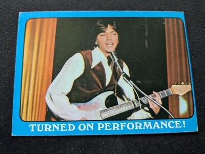 1971 Topps Partridge Family Series 2 Card # 35A Turned On Performance! (VG/EX)