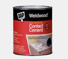 DAP WELDWOOD High Strength Rubber The Original CONTACT CEMENT 1 Pint NEW!!