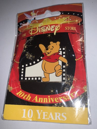 DISNEY PIN PIGLET Winnie The POOH FILM FILMSTRIP JAPAN 10TH ANNIVERSARY ...