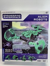 Alien Robots Engineering Makerspace STEM Thames & Kosmos Motorized Build Create