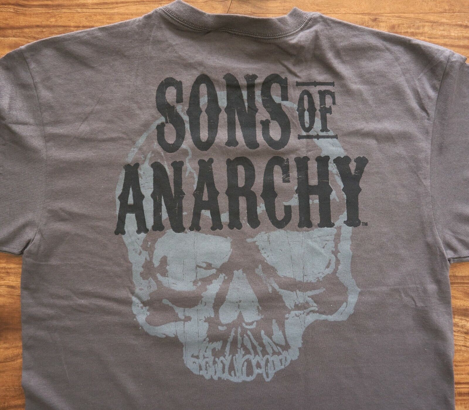 NWT Sons of Anarchy Samcro Skull Motorcycle Men's T Shirt, Size XL