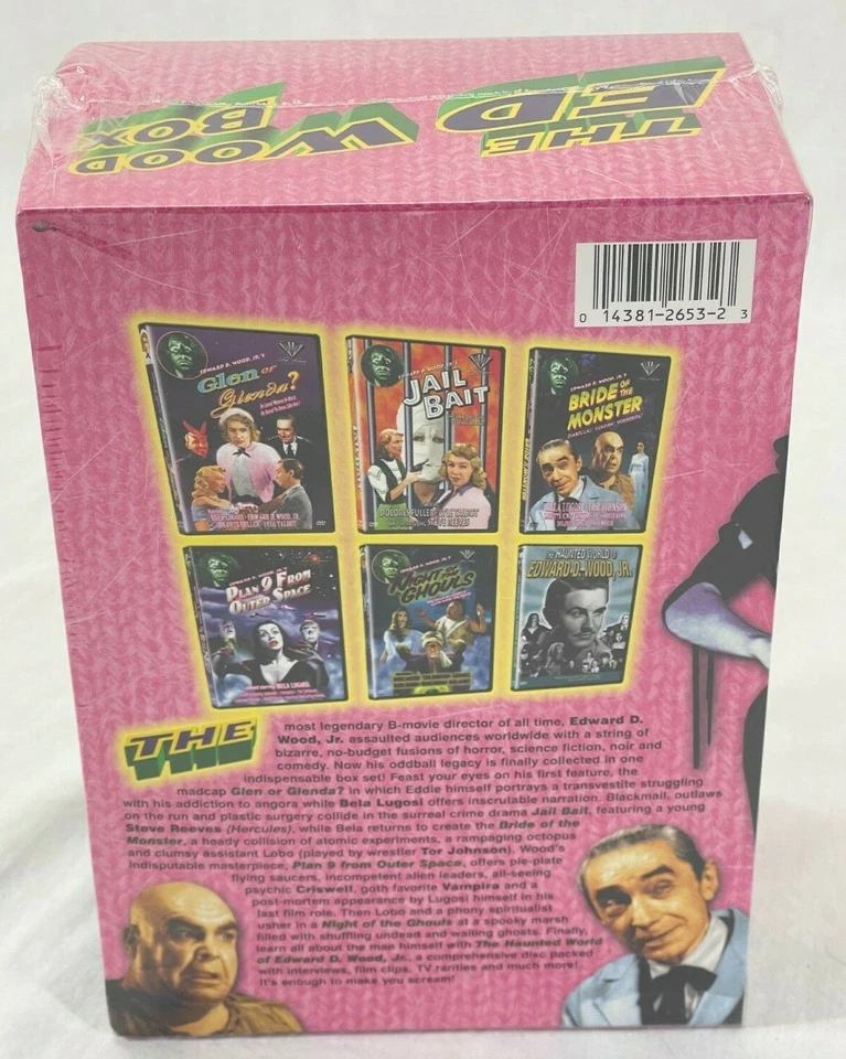 The Ed Wood Box DVD Set New Sealed - Image 3 of 4