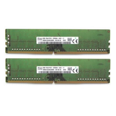 メモリー SK hynix 16GB DDR4 3200 HMA81GU6DJR8N MCPNAND SK Hynix HMA82GS6CJR8N-XN 16GB DDR4 3200 16GB 2Rx8 PC4