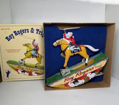 2002 Schylling Roy Rogers and Trigger Wind Up Toy/Limited