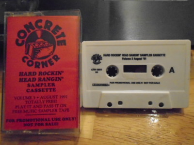 RARE PROMO v/a CASSETTE TAPE Temple of the Dog CHRIS CORNELL 