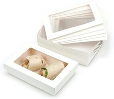 Window Gift Boxes with Window Cardboard Birthday Box Wedding Wrapping Packaging