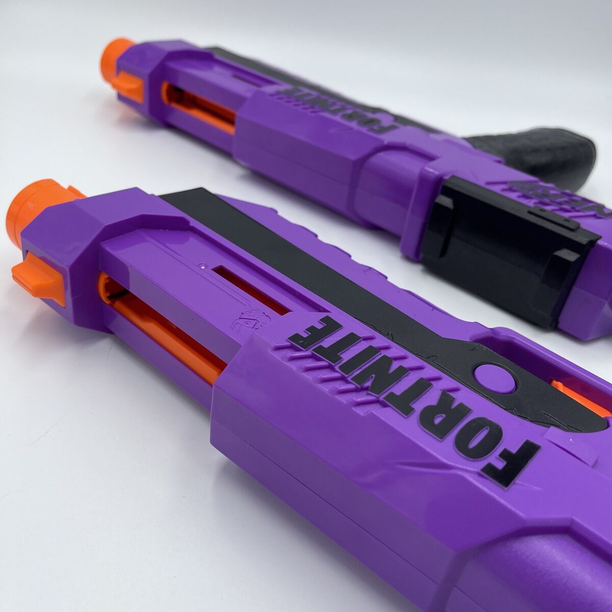 NERF Fortnite DP-E Exclusive Dart Blaster Toy Dual 3-Dart Blasting