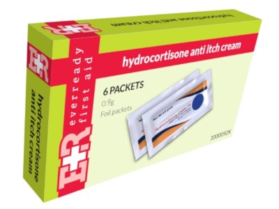 HYDROCORTISONE ANTI ITCH CREAM 0.9G PACKETS - 6CT/BOX