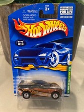 2001 Hot Wheels #10 Treasure Hunt PONTIAC RAGEOUS Brown Real Riders w/Protector