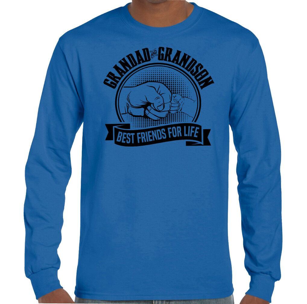 Abuelo Y Nieto Camiseta Mejores Amigos Para Life Hombre Divertido Padre Día Gift