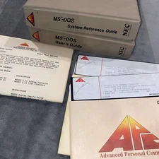 NEC MS-DOS User’s Guide, Reference Guide V 2.11 Software on 8” Floppy Disks APC