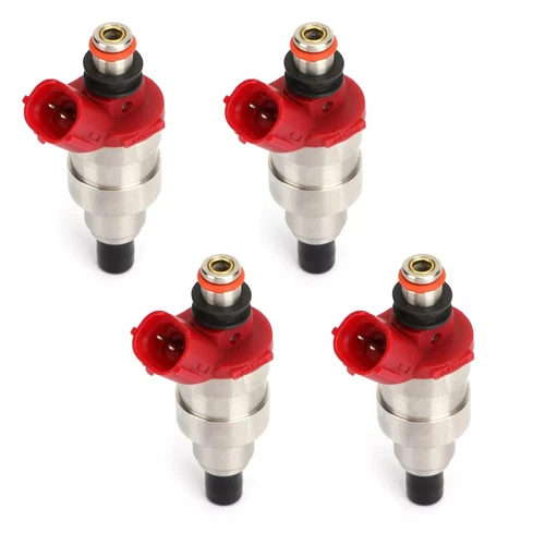 4 Fuel Injectors for 1990-1992 1993 Mazda B2600 Le5 Extended Cab Pickup 2-Door/ - Picture 4 of 12