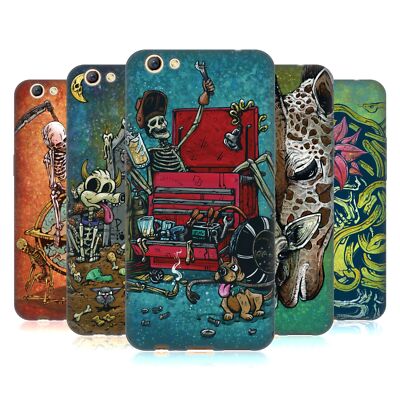 OFFIZIELLE DAVID LOZEAU BUNTE KUNST SOFT GEL HANDYHÜLLE FÜR OPPO HANDYS