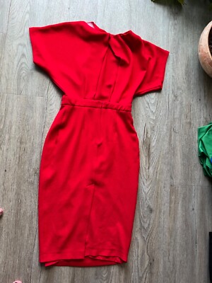 asos red kimono dress ASOS DESIGN kimono sleeve mini dress in bright red