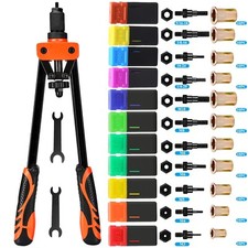 Rivet Nut Gun Kit Rivnut Tool Nut Setter Thread Setting Nutsert Tool SAE&Metric