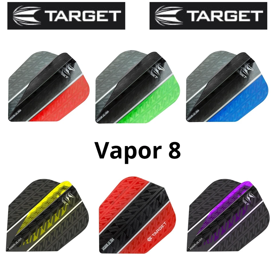 Target Vapor 8 Vision Ultra No6 Dart Flights