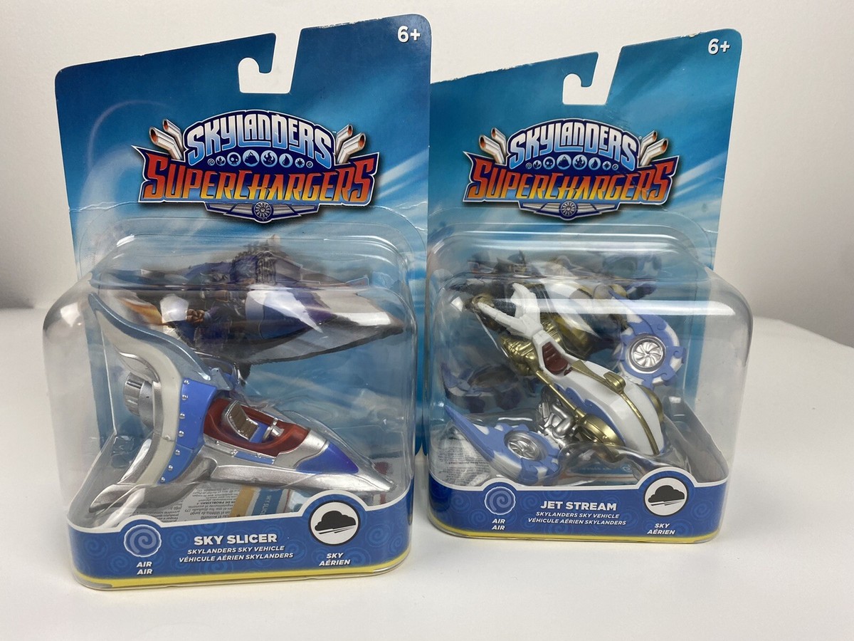 Figurine Skylanders SuperChargers Série 5 - Véhicule Jet Stream, Occasion Fonctionnelle