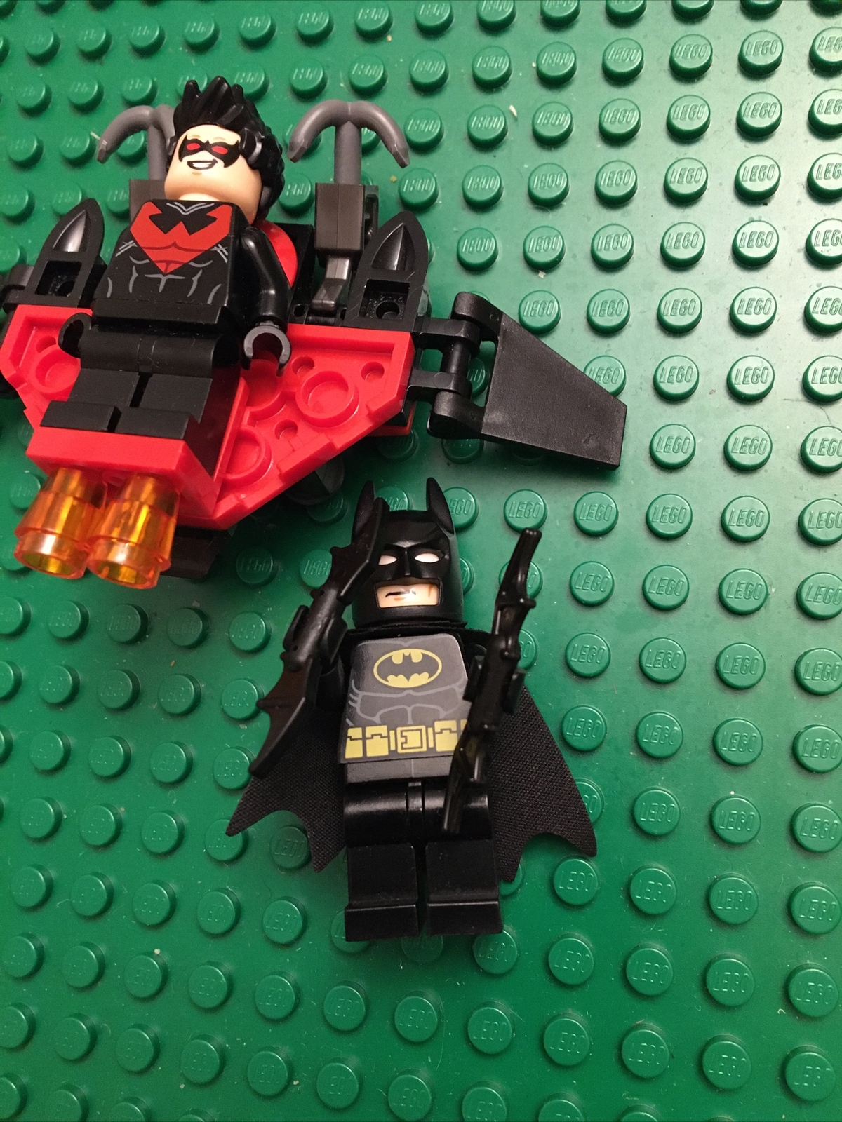 LEGO Nightwing Glider Jetpack Minifigure 76011 Super Heroes DC Batman