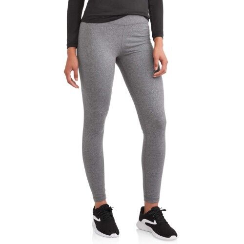 Athletic Works Activewear Leggings Women's 2XL Gray Mid Rise Compression  Pull On