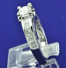 2.03 ct 18k White Gold Ladies Engagement Natural Diamond Ring unique — photo 2