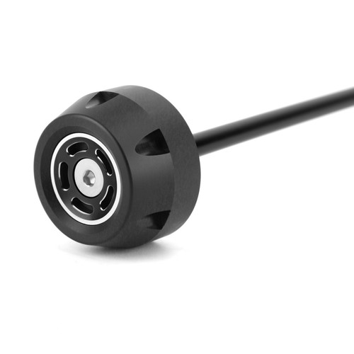 Front & Rear Axle Sliders Wheel Protector Black Fits BMW F 900 R, XR 2020, E7 - Picture 10 of 11